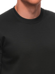 Men's hoodless sweatshirt B1710 - black