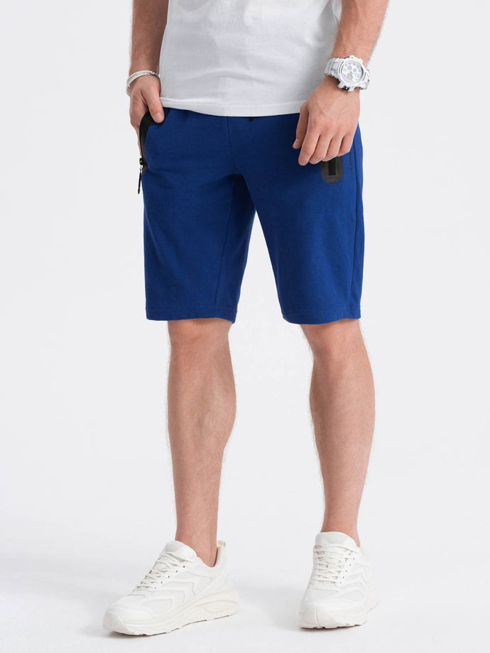 Men's sweatshorts - blue V1 W239