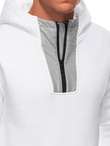 Men's zip-up sweatshirt B1696 - white