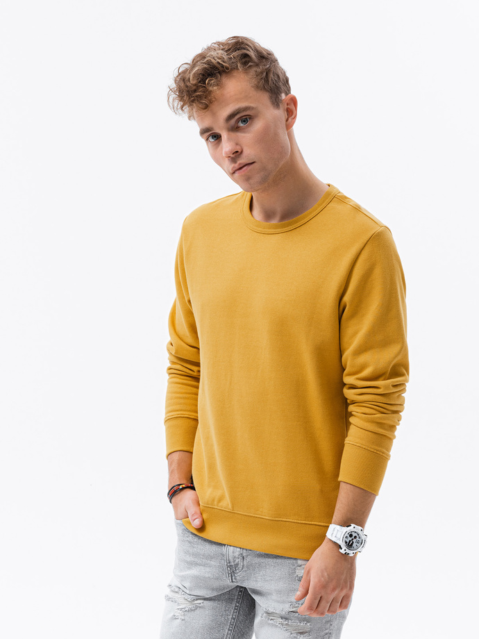 Men's sweatshirt - mustard B1146