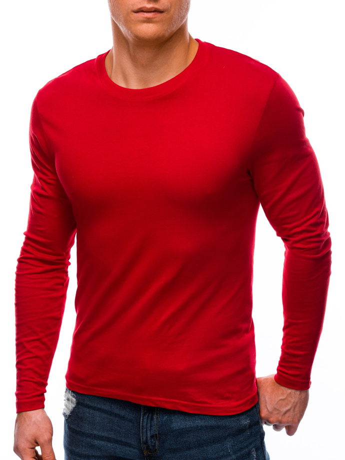 Men's plain longsleeve L59 - red