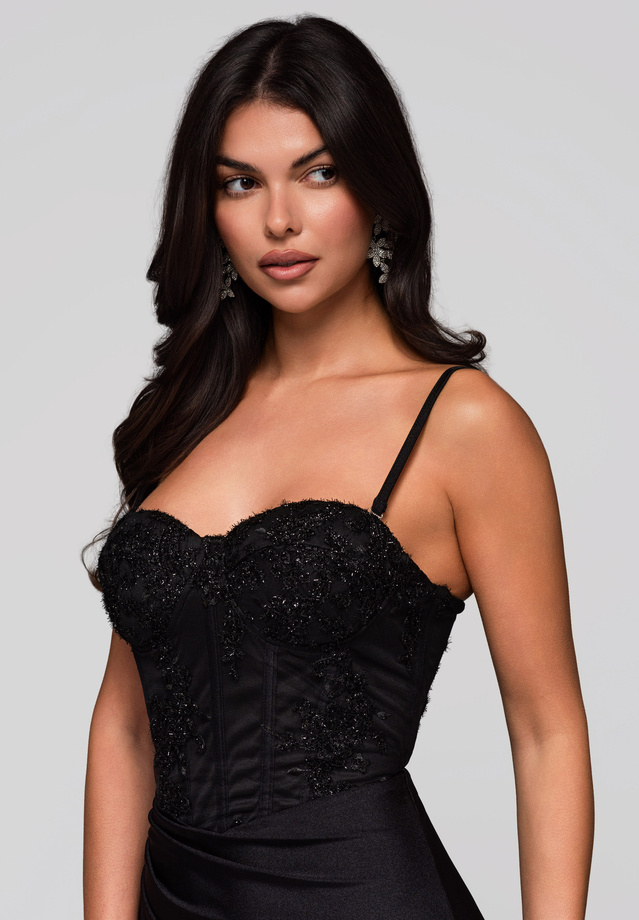 Evening dress LA-OM-DLR186 - black