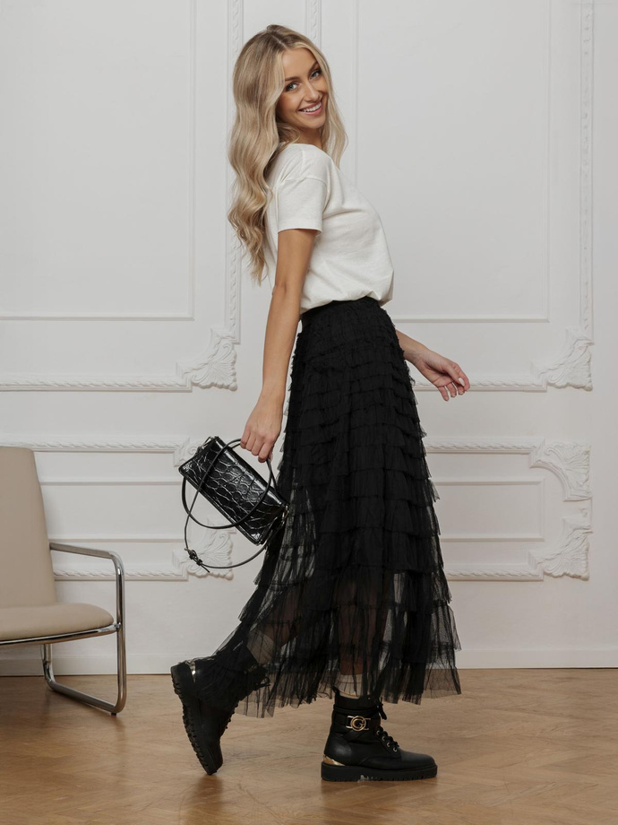 T-shirt oversize SLR094 - ecru