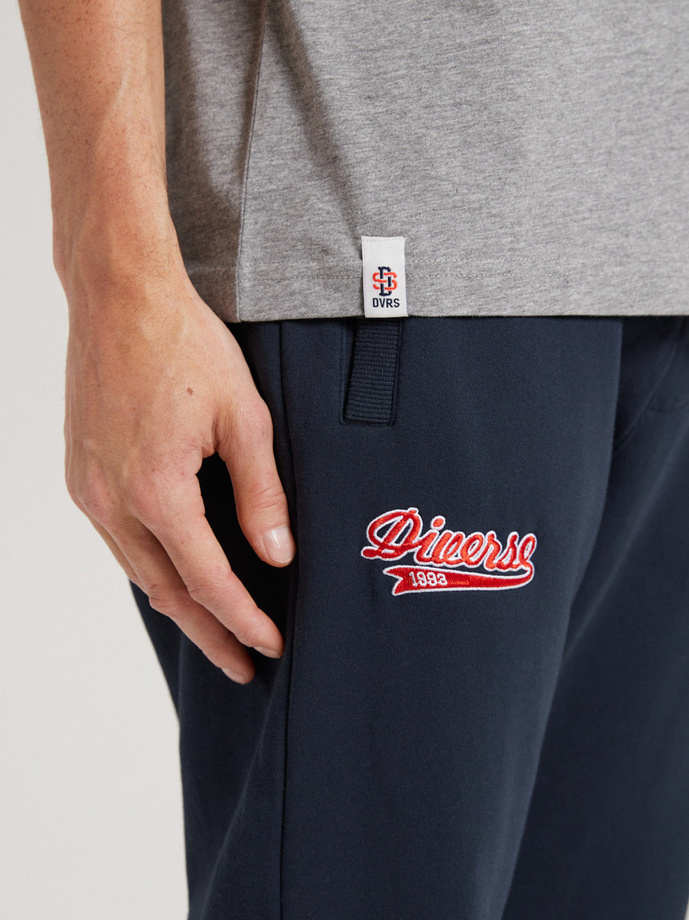 Men's printed T-shirt HUMTLEX S1815 - grey melange