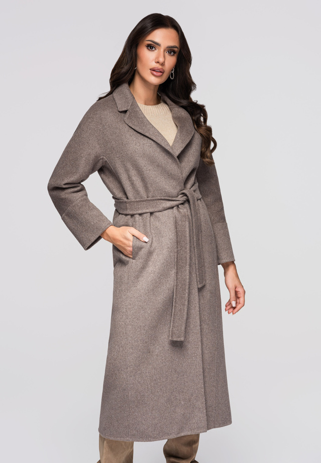 Płaszcz damski LARICA OW-COLC-0109 v1 - beige