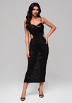 Evening dress LA-OM-DLR146 - black