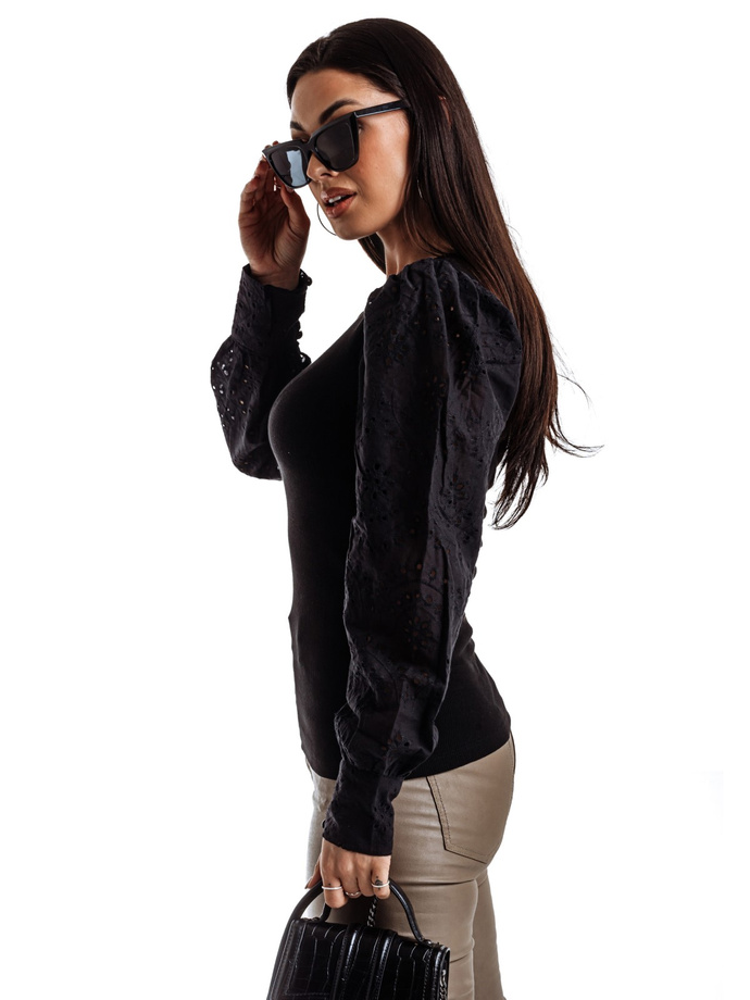 Women's blouse LLR020 - black