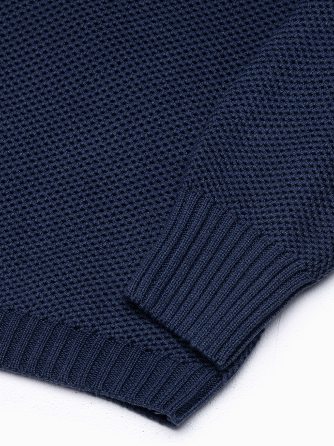 Men's sweater - dark blue E194