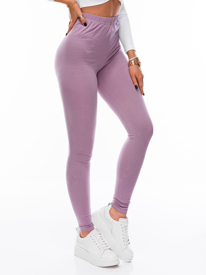 Women's leggings PLR071 - lavender