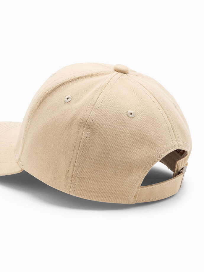 Men's cap H159 - beige