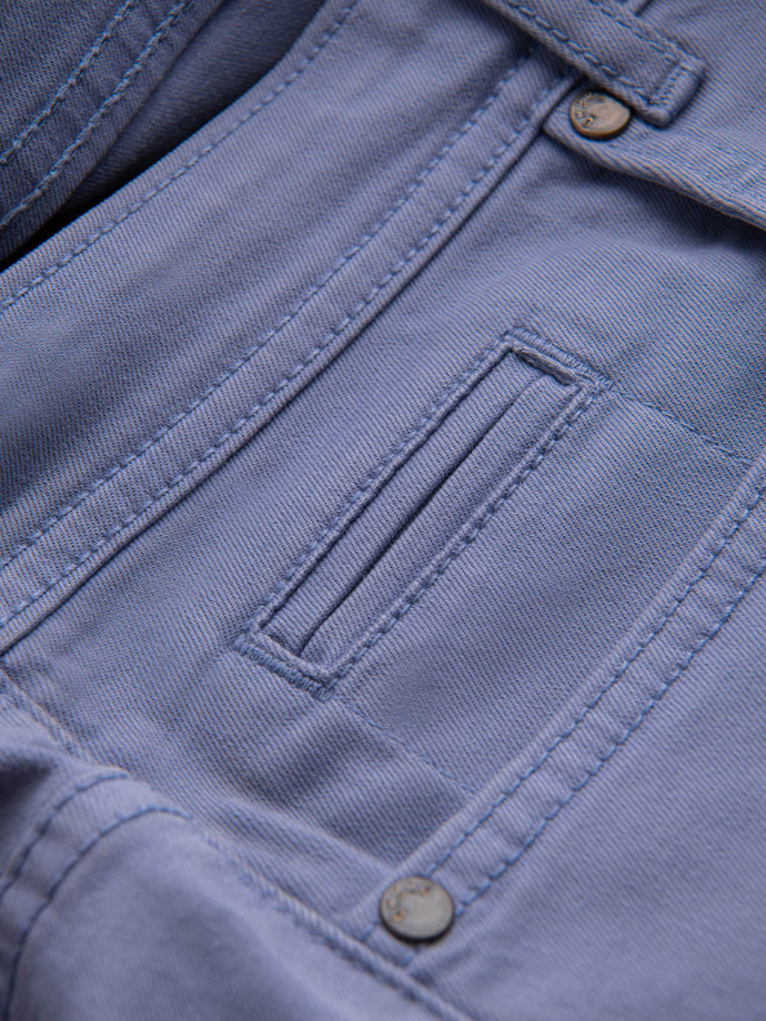 Szorty męskie CHINO - jasnoniebieskie V15 OM-SRDS-0103