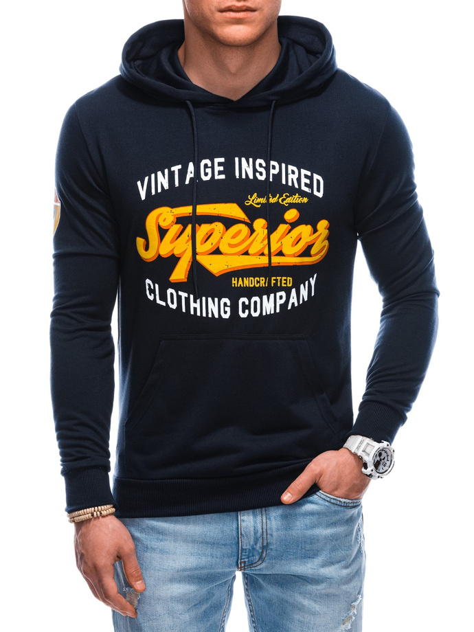 Men's sweatshirt B1583 - navy