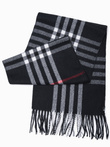Men's scarf - black/red A408