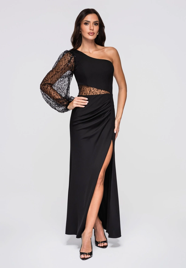 Evening dress LA-OM-DLR261 - black