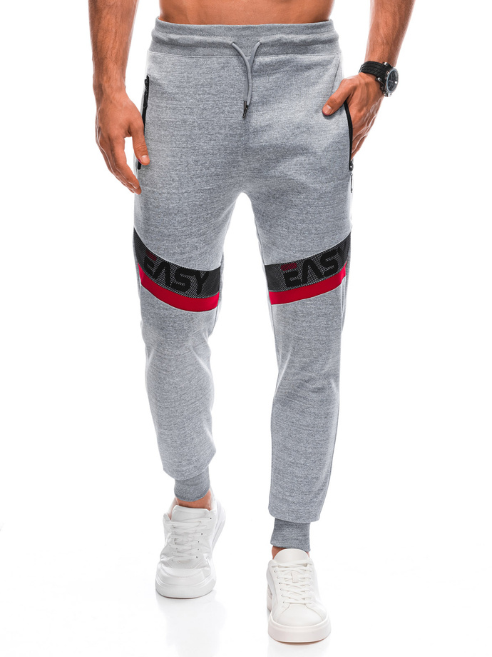 Men's sweatpants P1391 - grey