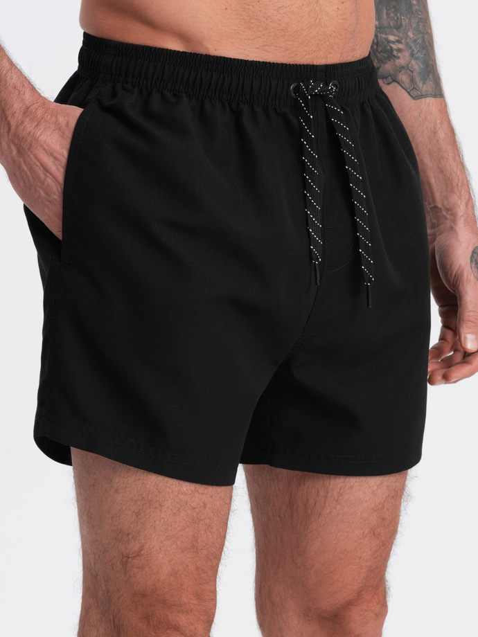 Men's swim shorts - black V25 OM-SRBS-0125