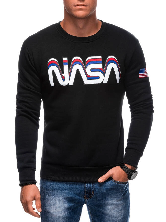 Men's sweatshirt B1686 - black