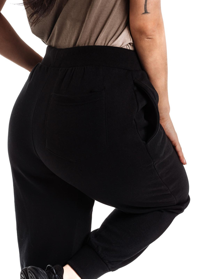 Women's sweatpants PLR265 - black