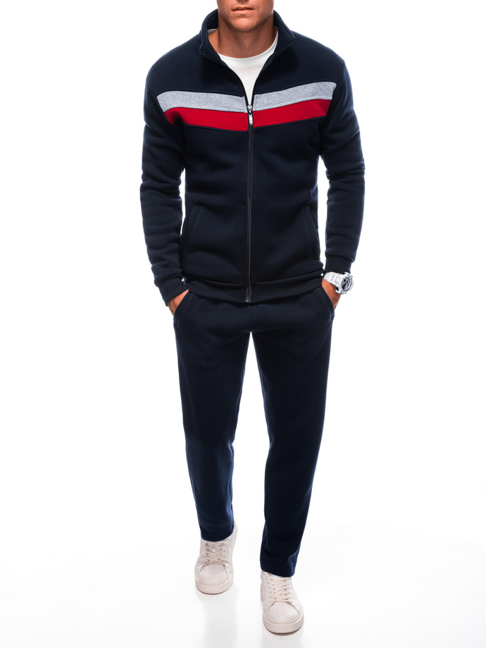 Men's sweatshirt + sweatpants set Z90 - navy