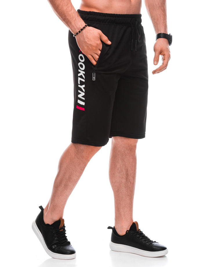 Men's sweatshorts W484 - black