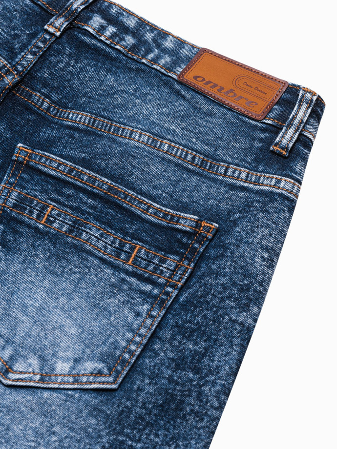 Men's denim shorts - blue W305