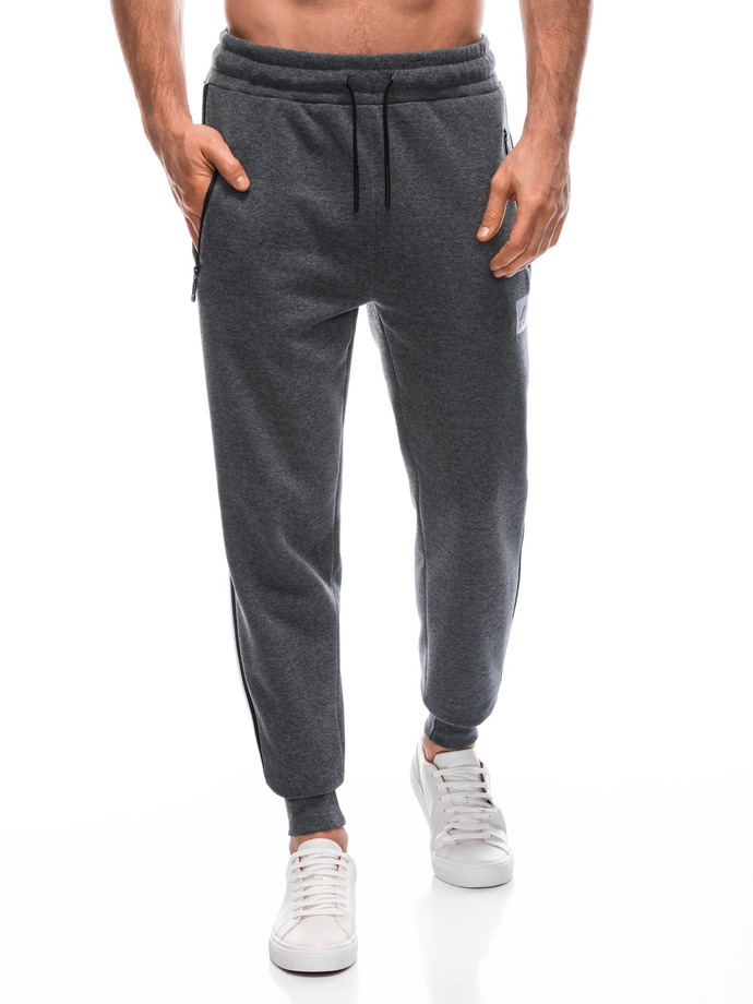 Men's sweatpants P1449 - grey