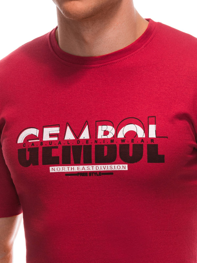 Men's t-shirt S1921 - red