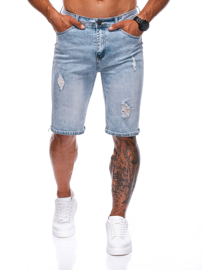 Men's denim short shorts 517W - light denim
