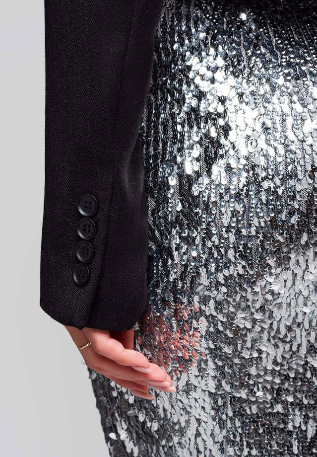 Women's jacket LW-BLZB-0100 - black