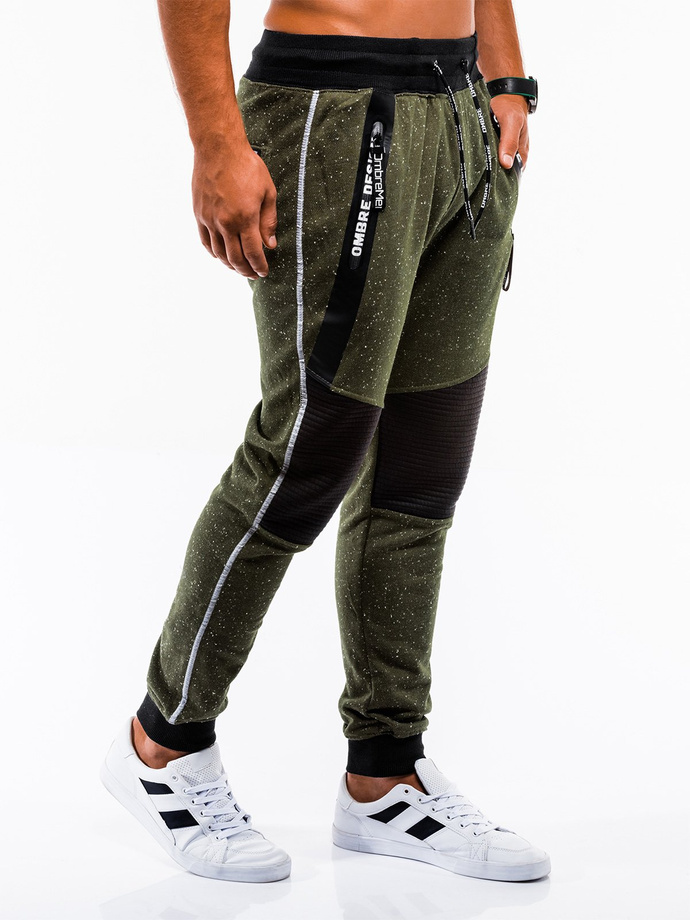 Men's sweatpants P639 - khaki