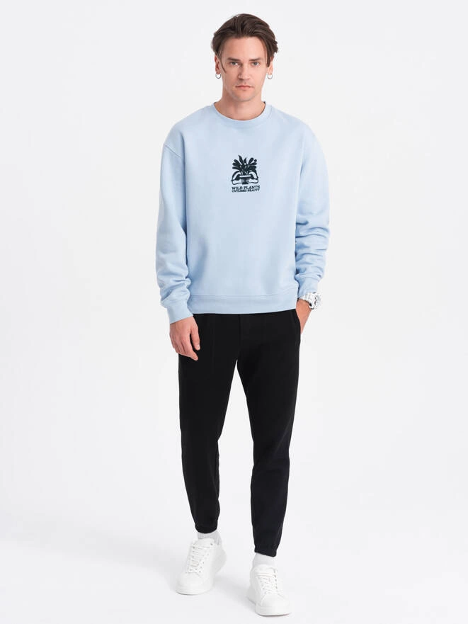 CARROT men's structured knit sweatpants - black V8 OM-PASK-0143