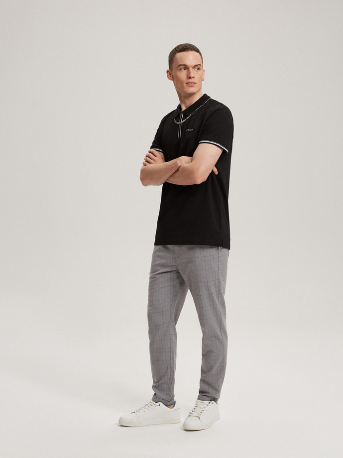 Men's polo shirt PRM P 0223 S1811 - black