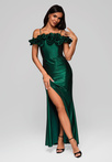 Evening dress LA-OM-DLR213 - green