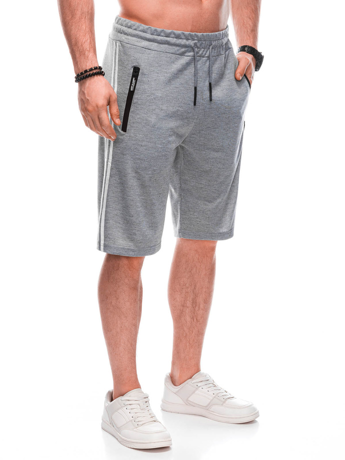 Men's sweatshorts W489 - grey