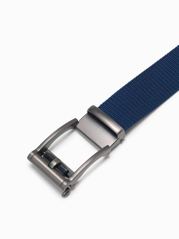 Men's belt A829 - navy