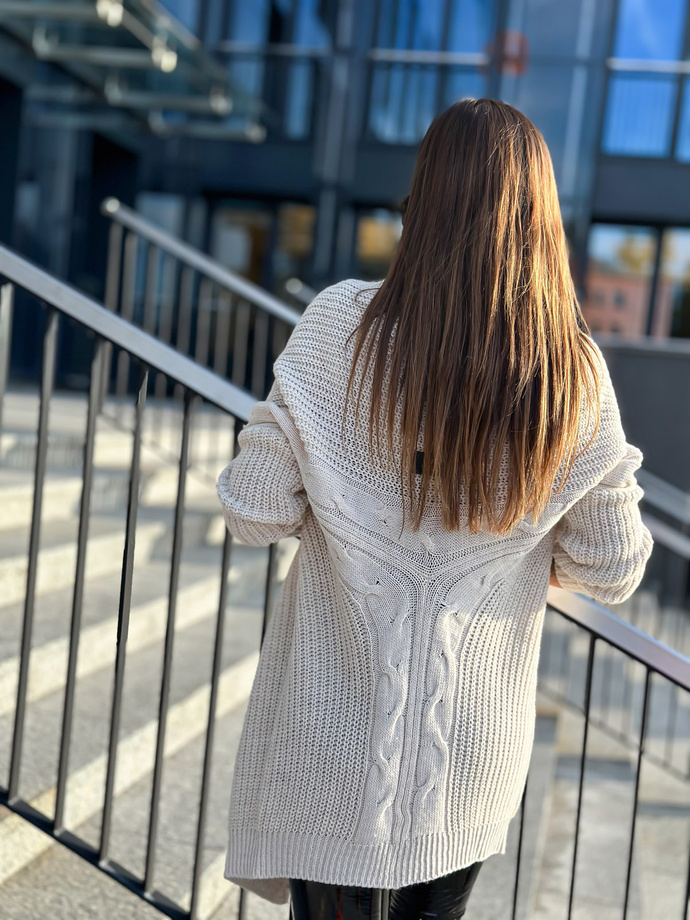 Women's sweater ELR022 - beige