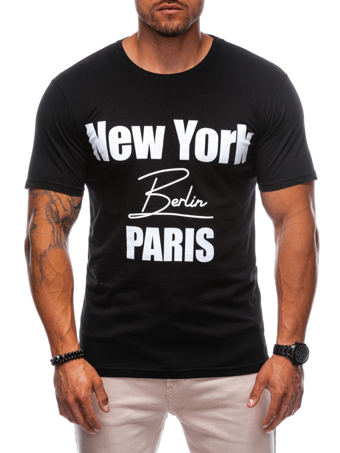 Men's t-shirt S2004 - black