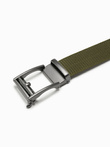 Pasek męski A828 - khaki