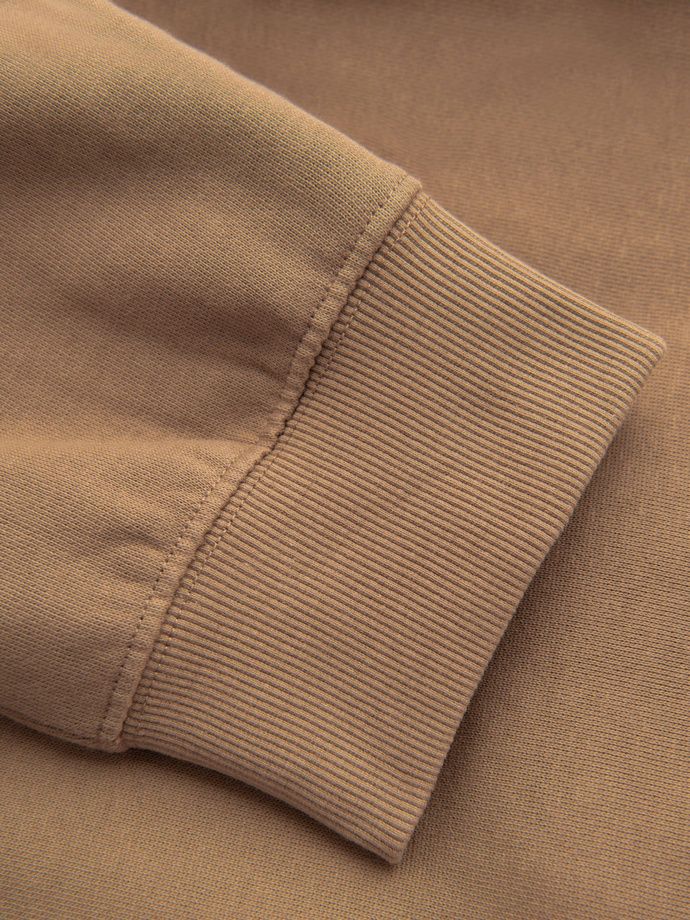 Men's jogger sweatpants - brown V2 OM-PABS-0173