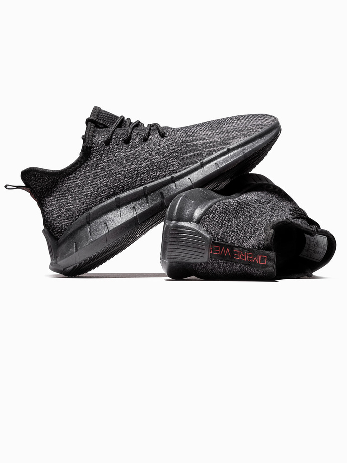 Buty męskie sneakersy - czarne V4 T388