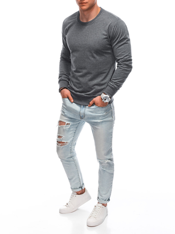 Men's sweatshirt B1667 - dark grey