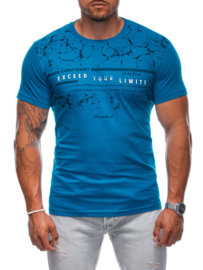 Men's t-shirt S1988 - blue