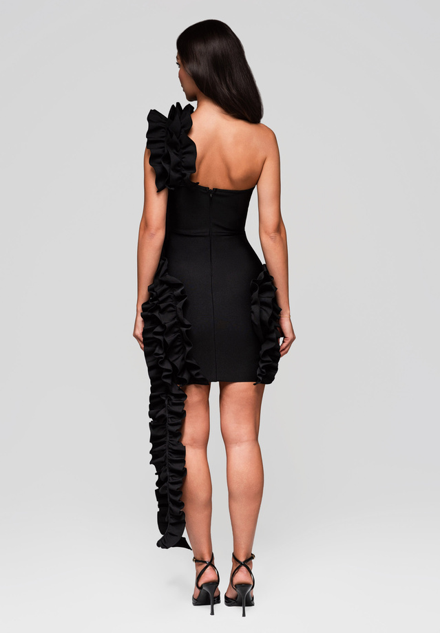Evening dress LA-OM-DLR240 black