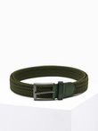 Men's belt A830 - khaki