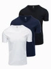 white || navy blue || black