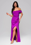 Evening dress LA-OM-DLR232 violet