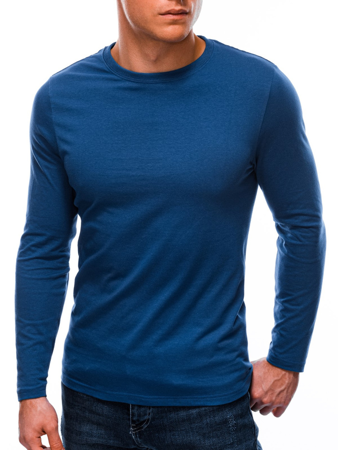 Men's plain longsleeve L59 - blue