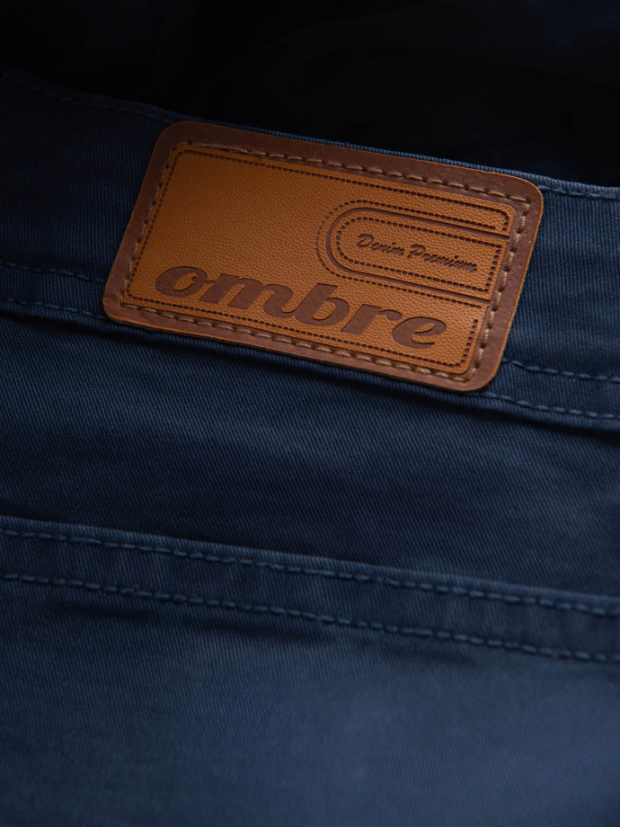 Men's CHINO shorts - dark blue V8 OM-SRDS-0103