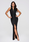 Evening dress LA-OM-DLR260 - black