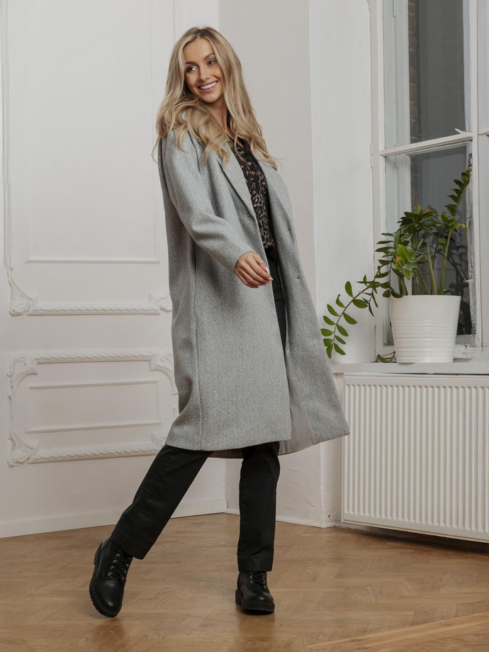 Women's coat CLR036 - gray